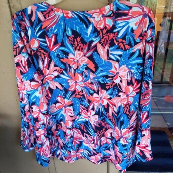 Never worn XL tunic top w/bell sleeves - Picture 4 of 4